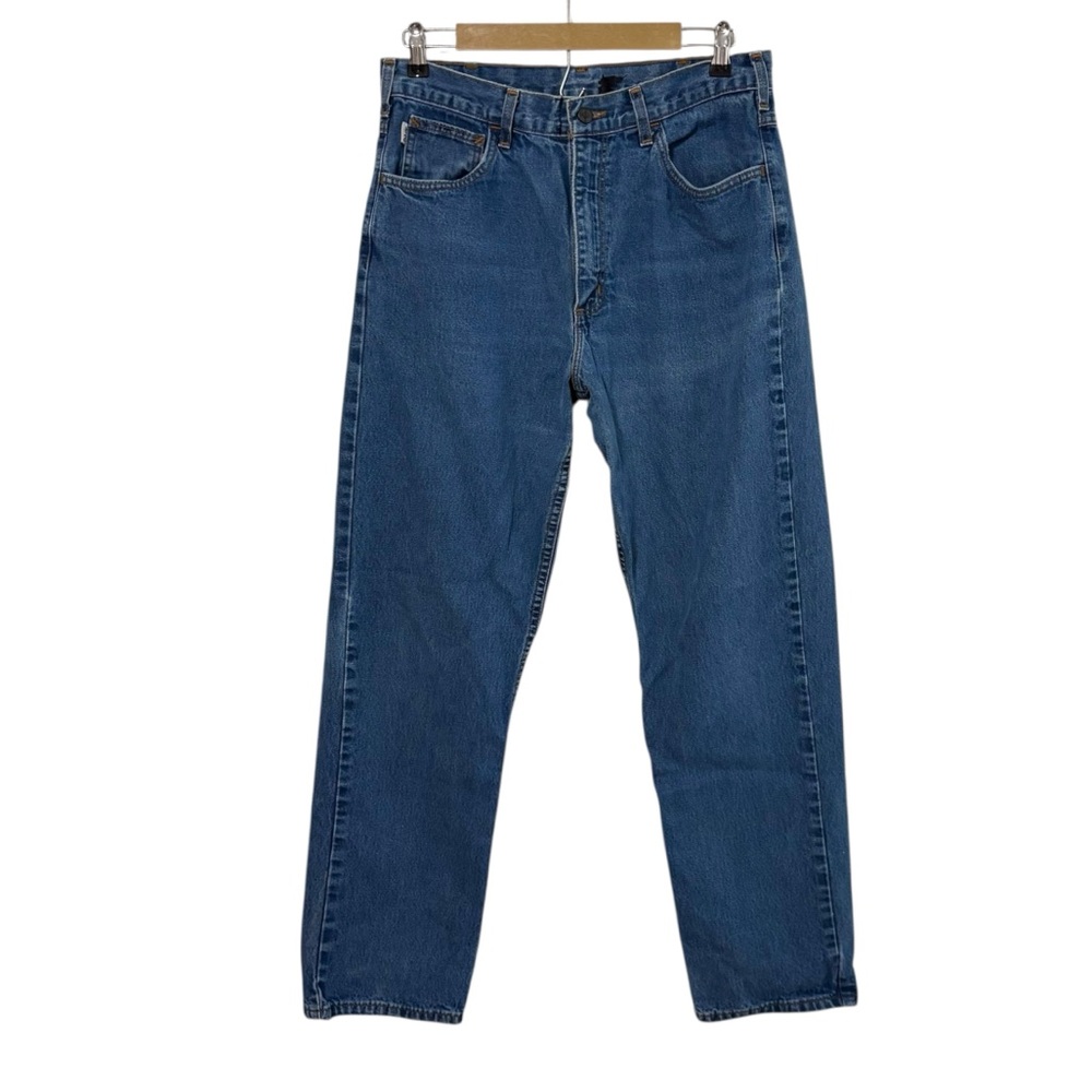 Carhartt FR Flame Resistant Men’s 34 Medium Wash Straight Leg Jeans Workwear